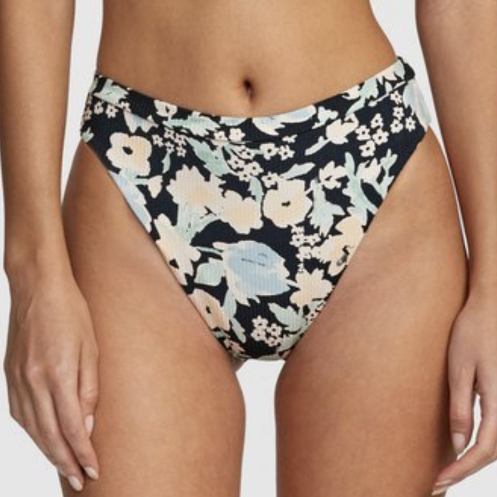 {RVCA} Brand New Spring Bound Highrise Bikini Bottom